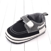 Denim baby shoes soft soled walking shoes