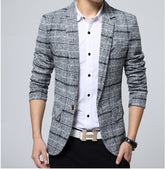 Men's Fashion Casual Slim Youth Suit Jackets