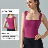 Fashion Skinny Yoga Clothes Vest For Women