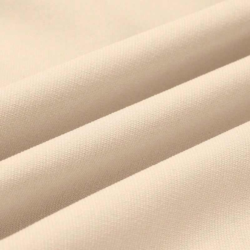 Single-breasted Contrast Color Trim Suit Pants Suit