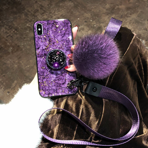 Fire cracked mobile phone case