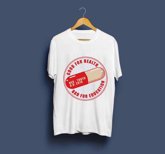 Neo Tokyo Awesome Guys T Shirt Man New Akira The Capsule T-Shirt Japan Anime Custom Tee Company T-shirts For Men