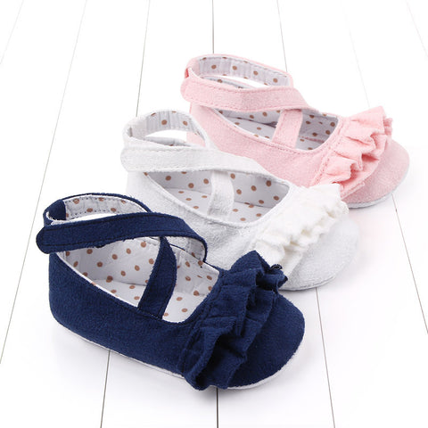Lace baby toddler shoes