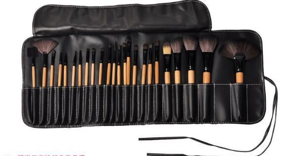 Gift Bag Of 24 Pcs  Makeup Brush Sets Professional Cosmetics Brushes Eyebrow Powder Foundation Shadows Pinceaux Make Up Tools