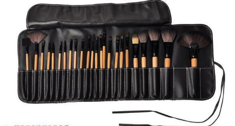 Gift Bag Of 24 Pcs  Makeup Brush Sets Professional Cosmetics Brushes Eyebrow Powder Foundation Shadows Pinceaux Make Up Tools
