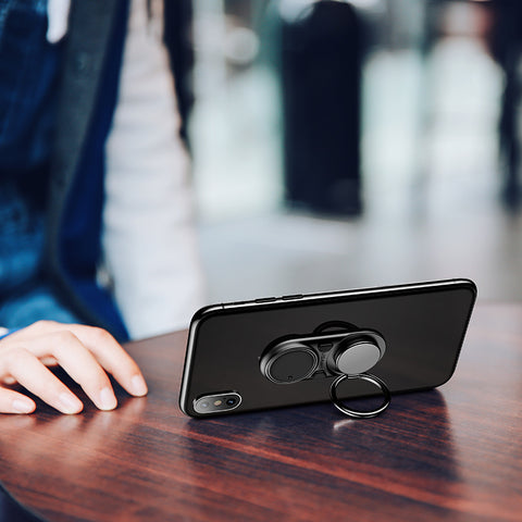 Multifunctional rotating mobile phone holder