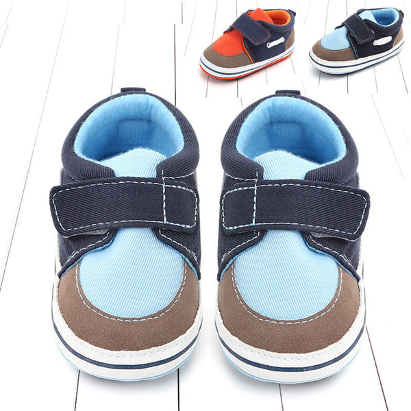 Outdoor rubber-soled toddler shoes baby soft-soled shoes