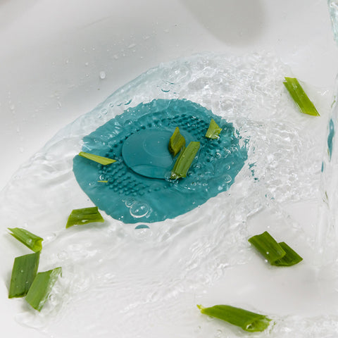 Automatic Drain Hair Catcher – Self-Cleaning for Sink & Shower
