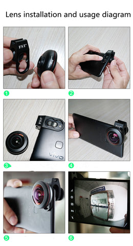 Factory Direct Mobile Phone Lens High-End Mobile Phone Set Lens Portrait Lens Mobile Phone External Lens