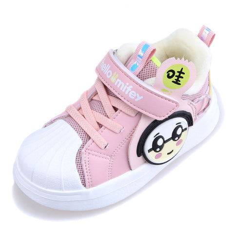 Sports shoes baby quilted functional shoes shell toe