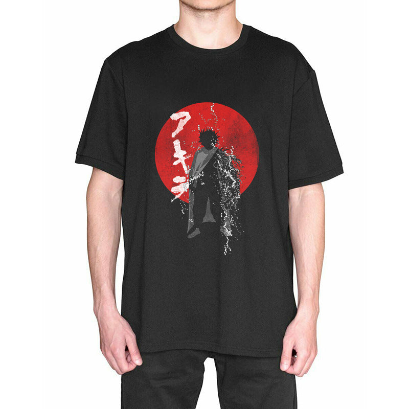 Neo Tokyo Awesome Guys T Shirt Man New Akira The Capsule T-Shirt Japan Anime Custom Tee Company T-shirts For Men