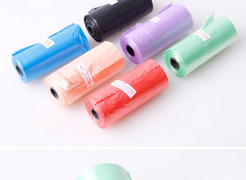 Pet Cleaning Supplies Dog Toilet Clip Cake Convenient Plastic Clean Bag