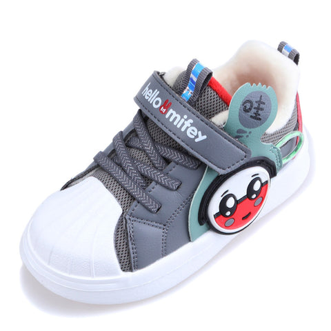 Sports shoes baby quilted functional shoes shell toe