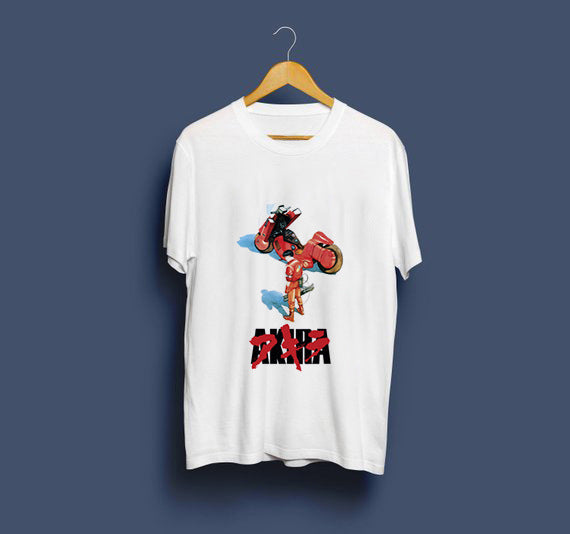 Neo Tokyo Awesome Guys T Shirt Man New Akira The Capsule T-Shirt Japan Anime Custom Tee Company T-shirts For Men