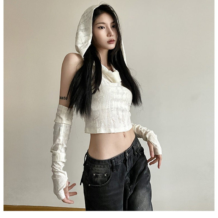 Women's Slim Fit Desert Hooded Top
