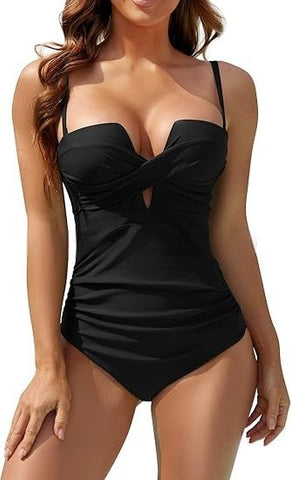Women's Push-Up Wrap Swimsuit