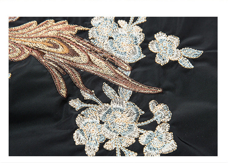 Embroidered jackets for men and women couples