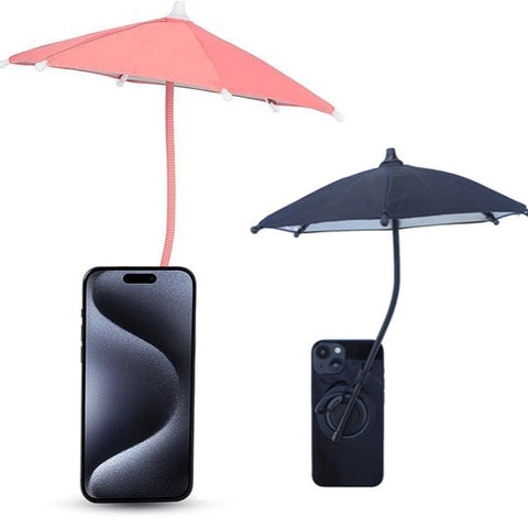 Magnetic Retractable Mobile Phone Umbrella Bracket