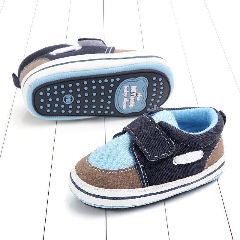 Outdoor rubber-soled toddler shoes baby soft-soled shoes