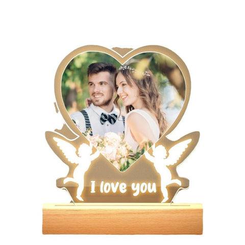 Valentine Special — Personalised Photo Night Light