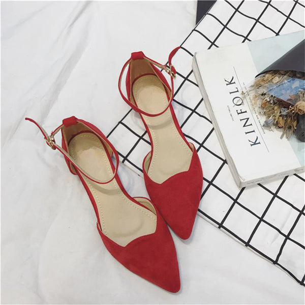 Pointed Toe Work Shoes Summer Women