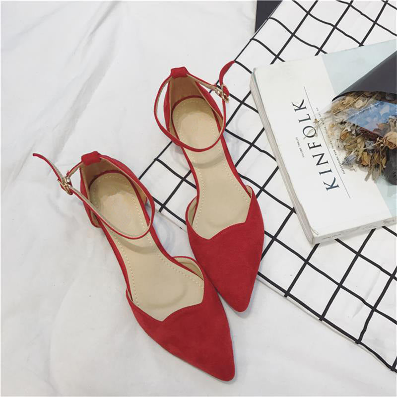 Pointed Toe Work Shoes Summer Women