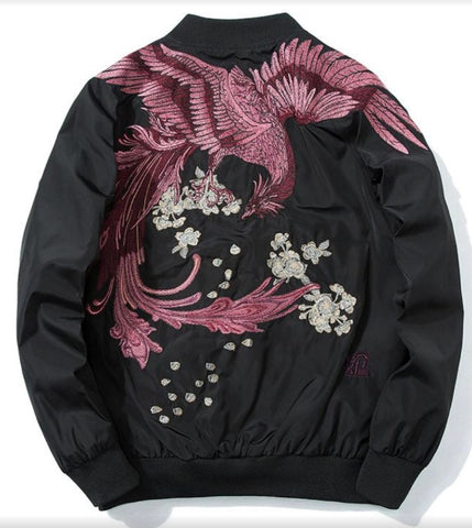 Embroidered jackets for men and women couples