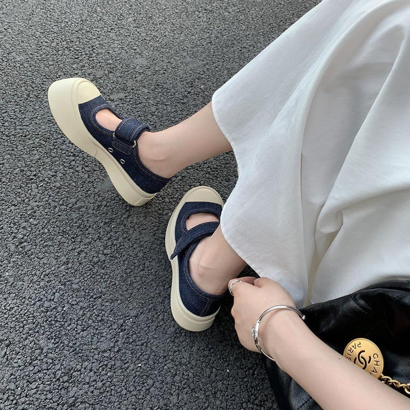 Velcro Platform Mary JaneMary Jane Shoes