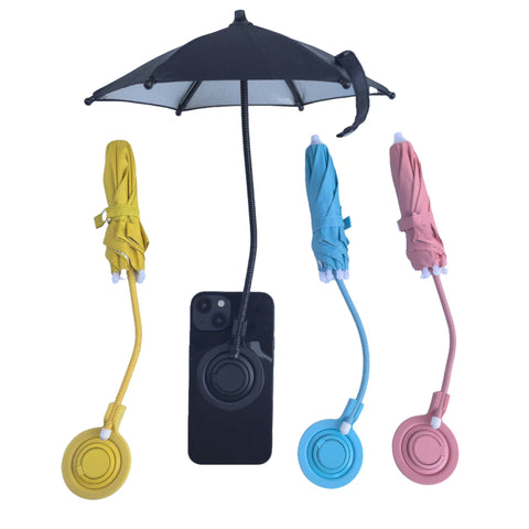 Magnetic Retractable Mobile Phone Umbrella Bracket