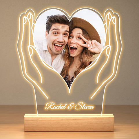Valentine Special — Personalised Photo Night Light