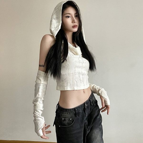 Women's Slim Fit Desert Hooded Top