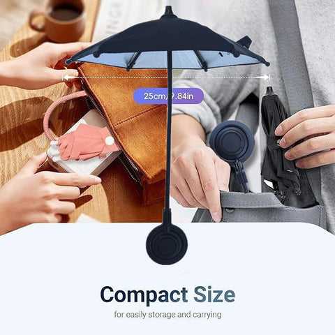 Magnetic Retractable Mobile Phone Umbrella Bracket