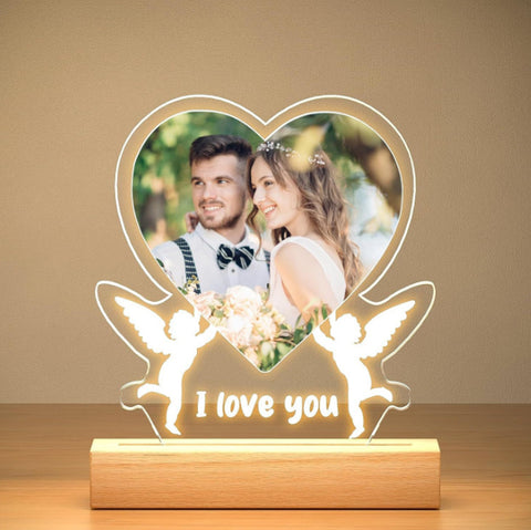 Valentine Special — Personalised Photo Night Light