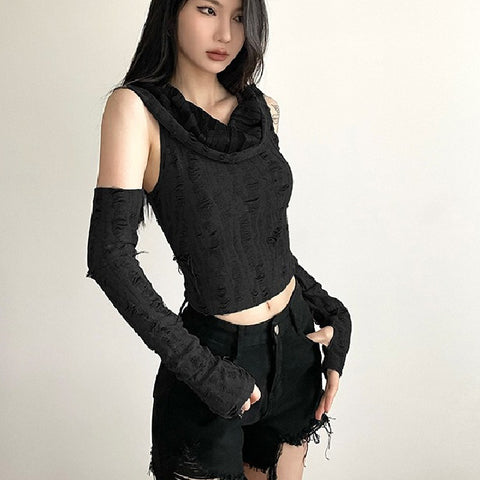 Women's Slim Fit Desert Hooded Top